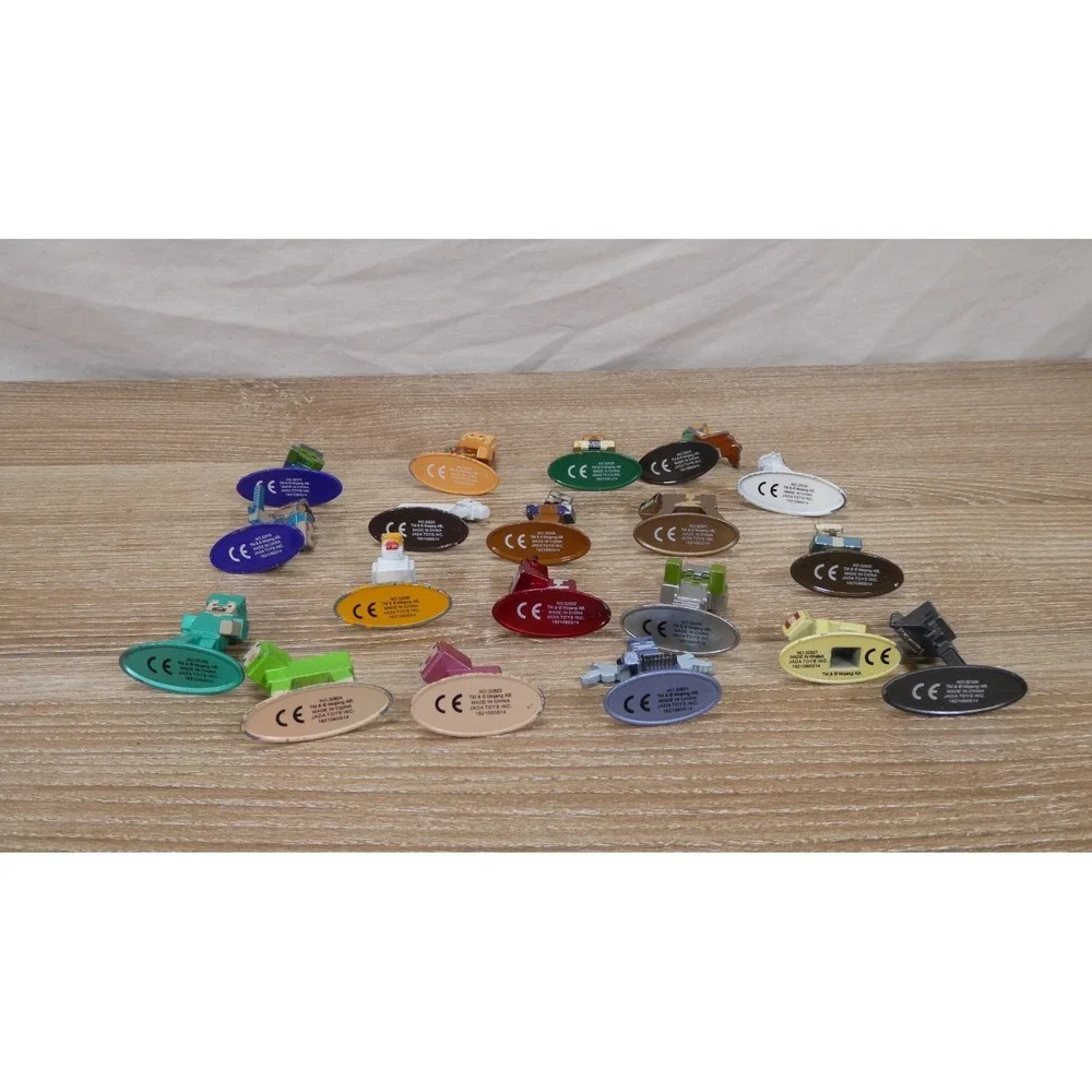 Lot Of 19 MINECRAFT Nano Metalfigs Mini-Figures DieCast Metal